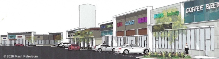 Shopping center major expansion in Dixon, California