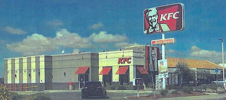 KFC in Madera CA leased from Mash Petroleum